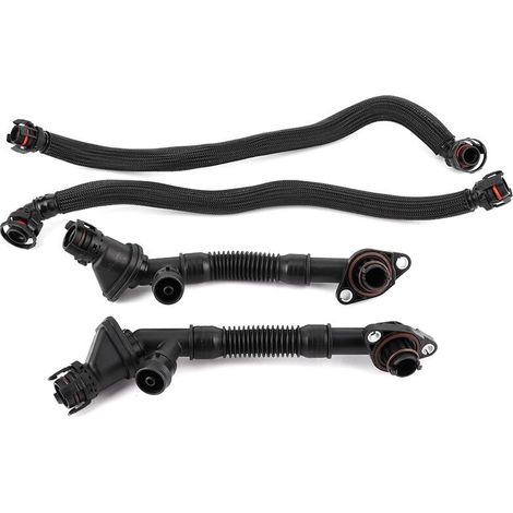 Tuyau de ventilation de carter, tuyau de reniflard 11157646086 de remplacement adapté pour Alpina 550i 650i 750i X5 X6 (1/4)