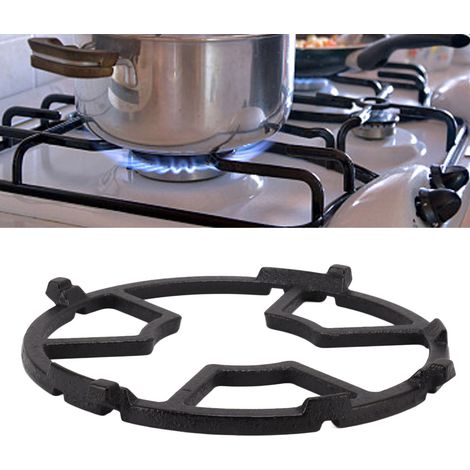 Support pour cuisinière à gaz, grille pour cuisinière à gaz, support pour casseroles, support pour réchaud, petite casserole, pot à lait, plat à gratin, grille antidérapante (1/5)