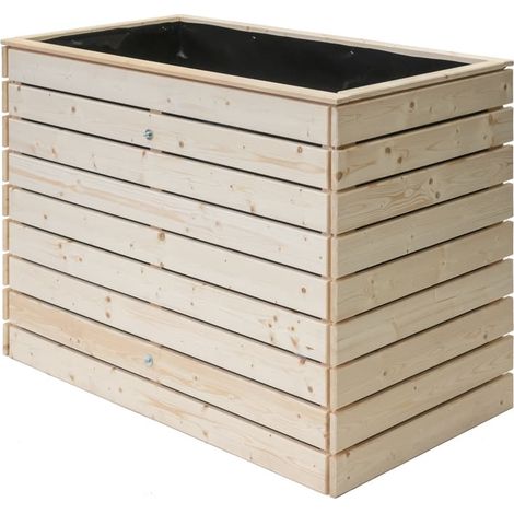Westmann Holz Hochbeet Asket L  Nature  130x70x90 cm