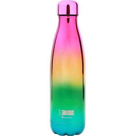 Bouteille isotherme décorée 500 ml Arc en ciel (1/5)