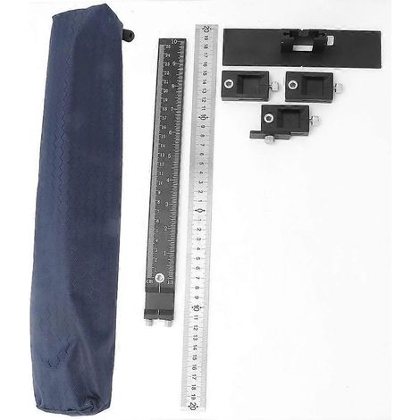 Gabarit de perçage pour le travail du bois, poinçonnage, gabarit de perçage, règle de positionnement
