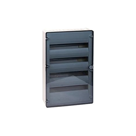 Tableau électrique Hager golf 4x18 porte transparente IP40