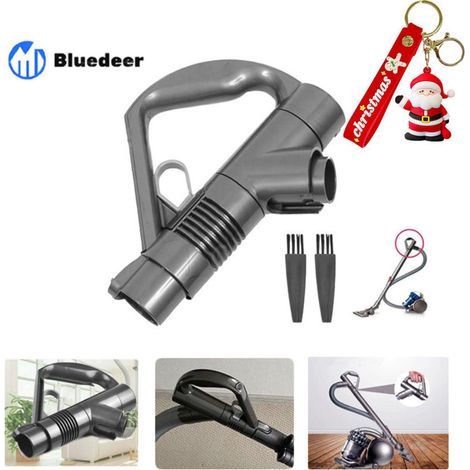 Replacement handle for Dyson DC19 DC23 DC26 DC29 DC32 DC36 DC37 vacuum cleaners (grey/titanium) (1/4)