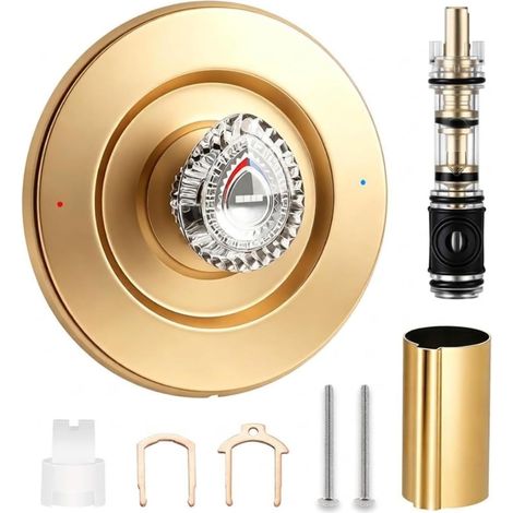 Kit de douche Gralara avec remplacement et rosace à facettes pour (1/5)