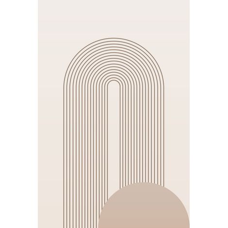 Papier peint panoramique - Boho - 130 cm x 195 cm (1/2)