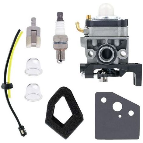 Vergaser für Honda GX25, GX35, GX50, HHT35, HHT35S, Teilenummer 16100-Z0Z-034 815, Motorsense, Laubbläser und 4-Takt-Motoren, Vergaser-Reparatursatz mit Filter, Dichtung und Zündkerze (1/5)
