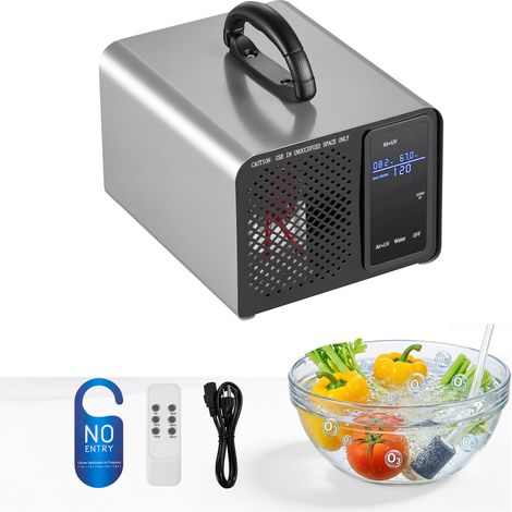 Mophorn Generatore di Ozono Professionale 36000 mg/h, Ozonizzatore Commerciale con Avvio Ritardato di 15 s, Timer Regolabile, Schermo Touch LCD, per Auto, Odori di Fumo, Copertura Fino a 300 m² (1/5)