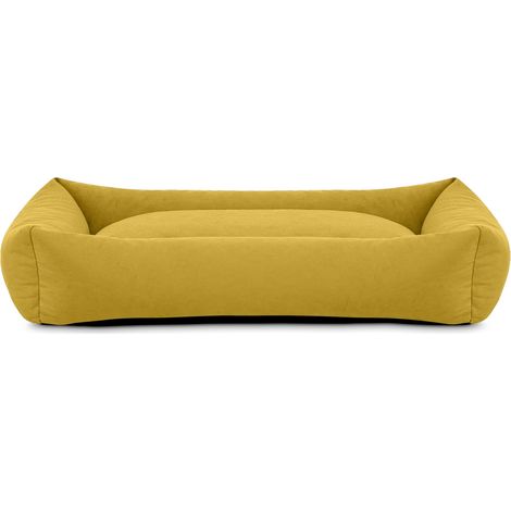 KONSIMO Haustierbett CANINI Hundebett rund für Hunde & Katzen, 95x115cm (1/5)