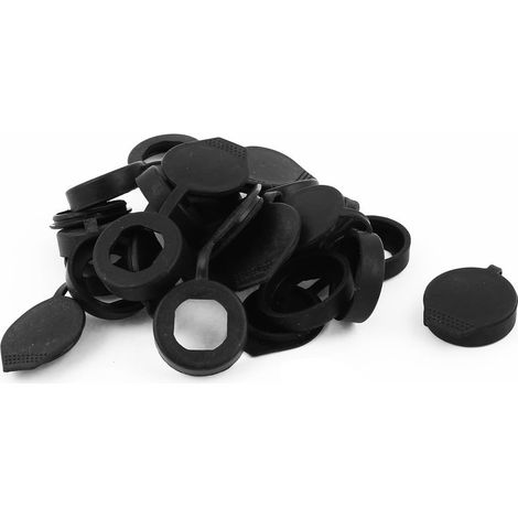 15pcs Gummi-Cam Lock Staub Wasserdicht, Noir DE de (1/2)