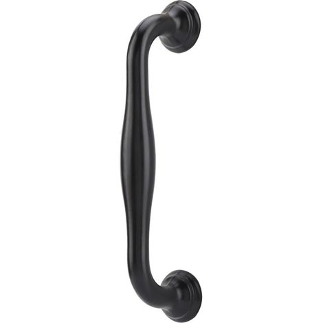 Poignée de porte noire solide et durable pour placard, placard, tiroir, placard (1) (1/4)