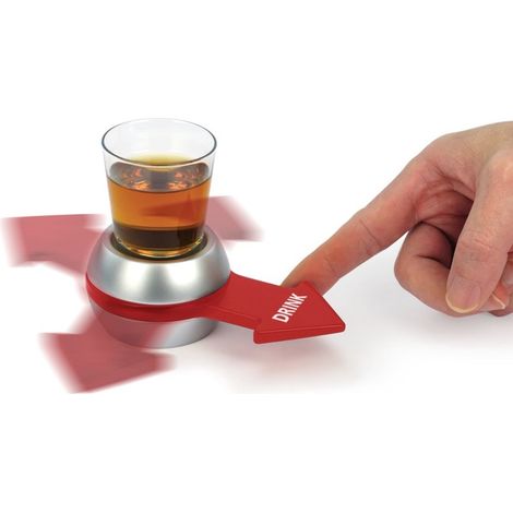 Jeu de boisson à l'alcool / Jeu de boisson avec girouette de verre doseur pour fêtes – Jeu de verres doseurs – Articles pour enterrements de vie de garçon (1/4)