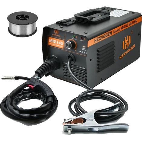 Machine de soudage MIG, alimentation automatique en fil, fonctionnement sans gaz, MIG145 (1/2)
