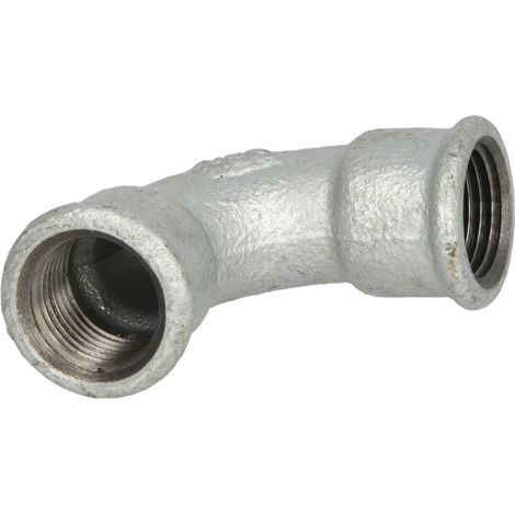 Raccord en fonte malléable coude 3/4’’ FF/FF