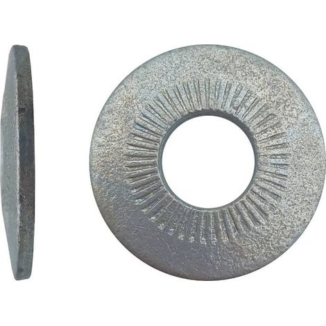 100 Rondelles Contacts Larges M10 mm - NFE 25511 - Zingué CR3 - D-Work