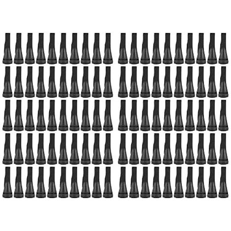 100 PCS Doigts De Plumeuse De Poulet pour Machine De Plumeuse De Volaille, Épilation en Poultry Epilator Caoutchouc Doigt Plumeuse Picker pour Poulet, Canard, Plumes D'oies (Le Noir) (1/5)