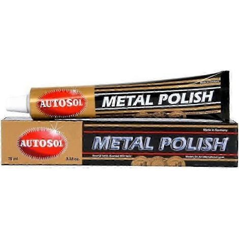 Autosol Original Solvol Nettoyant et polish pour motos, voitures et métaux chromés et aluminium 75 ml (1/5)