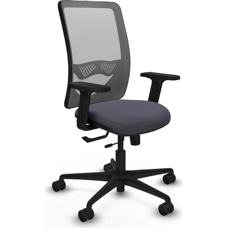 Silla de oficina piqueras y crespo Zulema negro espuma alta densidad (1/2)