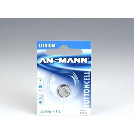 ANSMANN Lithium Knopfzelle CR1220 (1/5)