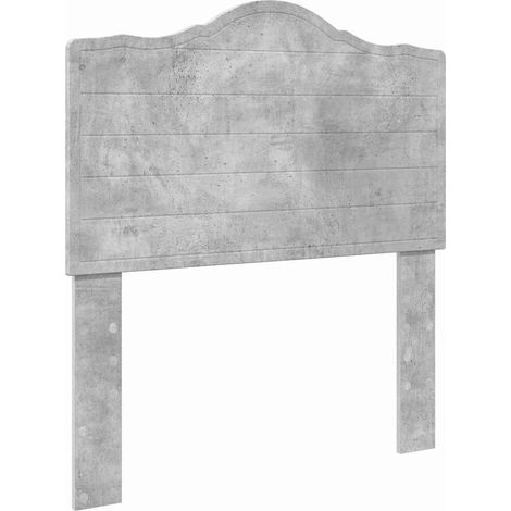 Tête de lit,Décoration murale Gris béton 90 cm Bois d'ingénierie CFW883343 (1/5)