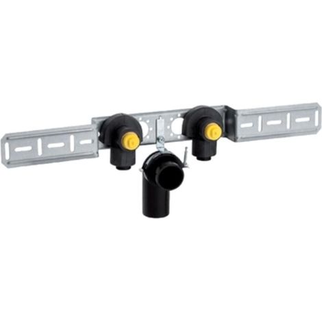PushFit équerre de raccordement double 20 m x 1/2 ''FF laiton av collier+coude