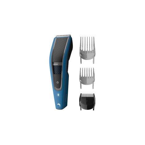 Philips HC5612-15 Serie 5000 Tagliacapelli Lavabile Lame Acciaio Inox 28 Lunghezze 75 min colore Nero Blu (1/5)