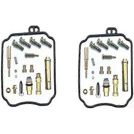 Kit de réparation de carburateur pour moto Yamaha V Star XVS650 avec remplacement de la vis de papillon et du diaphragme du flotteur (1/3)