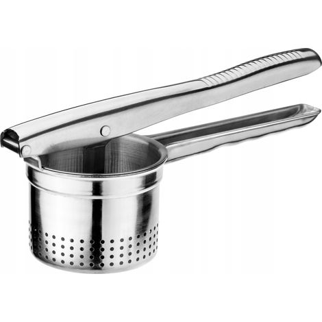 KADAX Machacador de patatas manual para patatas, verduras, zumo de frutas, triturador de patatas de acero inoxidable, longitud 24,5 cm, apto para lavavajillas (1/5)