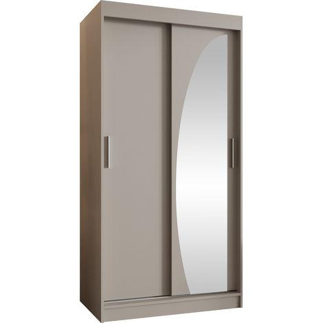 Armario Hartford 498, Cachemira, 200x100x62cm, Puertas de armario: Correderas, Número de estantes: 0