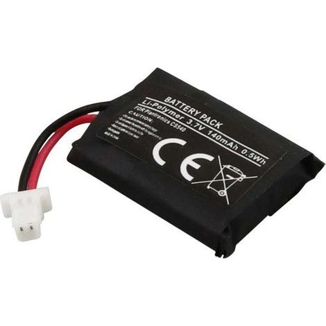 Batterie pour Casque Plantronics CS540 3.7V Li-Polymer 140mAh (1/3)