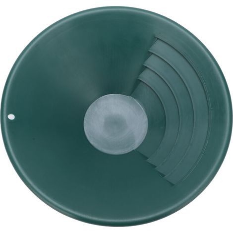 Bandeja de tamizado de 260 mm, ABS, clasificador, bandeja de lavado, accesorio verde-Crezuo