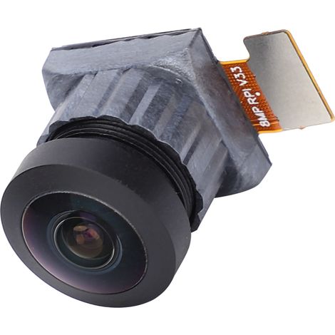 Caméra Raspberry Pi V2 8MP avec Objectif Fisheye 160°, Capteur IMX219 et Mise au Point Manuel (1/5)