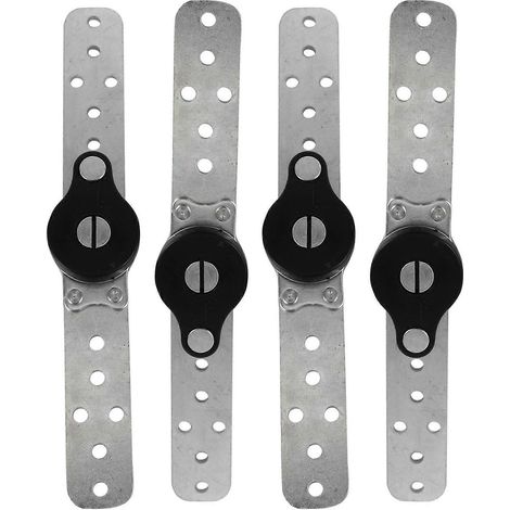 Lot de 2 charnières à angle réglable pour meubles, appuie-tête de canapé, lit et literie. (1/5)