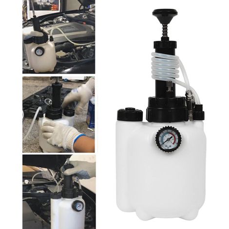 Bremsenauspuff-Set, 3L Auspuffvakuumpumpe mit 1L Nachfüllflasche, universell für den Einsatz im Automobilbereich (VT01294E) (1/5)