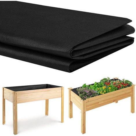 Non-woven lining 160x290cm Durable planter liner Outdoor vegetable box (1/5)