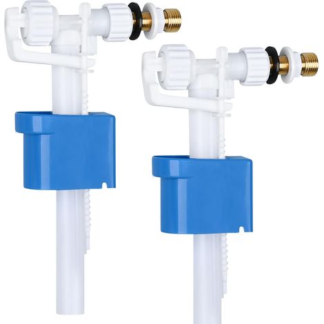 Robinet Flotteur WC, Universelle Flotteur Chasse D'eau WC, Mecanisme Chasse D'eau WC, Mecanisme Chasse Deau, Vanne de Remplissage Latérale, Quantité D'eau Réglable, économie D'eau, Silencieux (1/5)