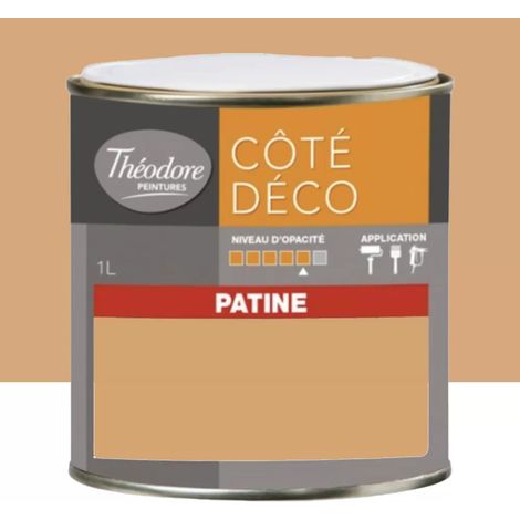 Patine Théodore CÔTÉ DÉCO Abricot 1 L (1/2)