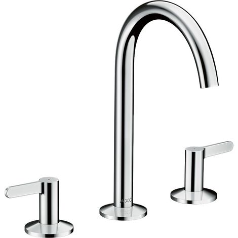 hansgrohe AXOR One Mezclador de lavabo de 3 agujeros 170 con