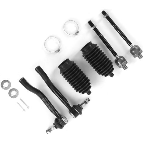 6-teiliges Set vordere innere und äußere Spurstangenköpfe EV800356, kompatibel mit Honda Civic 1992-1995, alle Modelle (1/5)