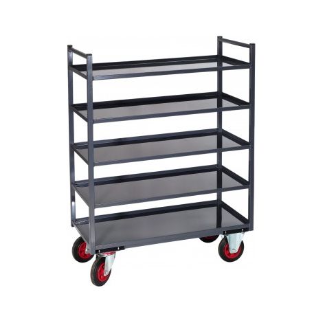 Servidor multinivel con 5 bandejas de chapa 935 x 435 mm 400 kg - FIMM - 880000560