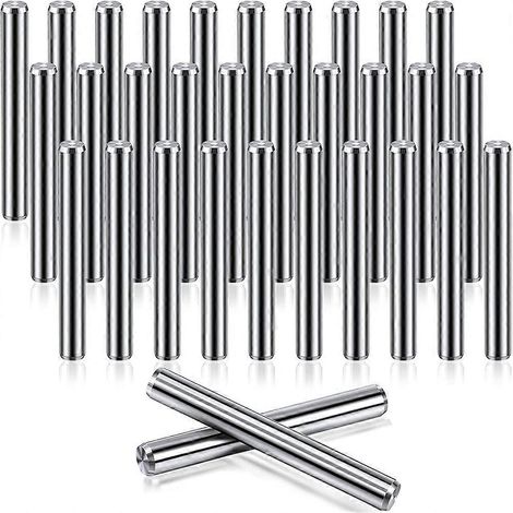 32 supports d'étagère de 5 mm x 40 mm, chevilles et tourillons (1/5)