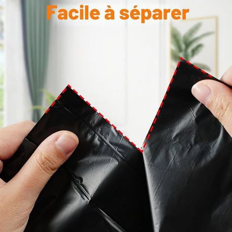 20 Sacs Poubelles Noirs 180L 100x120cm Ultra Résistants 180 Litre(20Sacs)noirs (1/5)