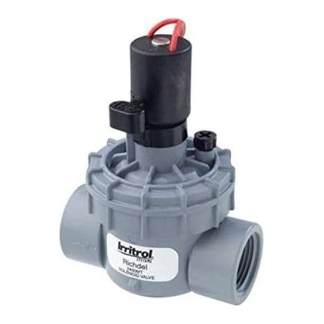 Électrovanne d'arrosage 1'' 24V 2400MT – Pression 0,7 à 10 bars – Débit 0,24 à 9 m3/h – Corps PVC résistant aux UV – Irritrol