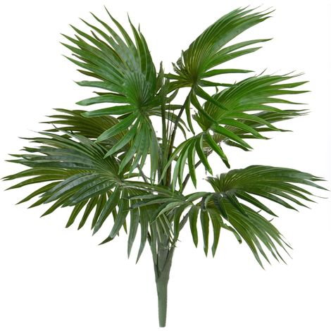 Chamarons Artificiale con 10 Foglie Altezza 61 cm Verde (1/2)