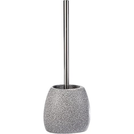 WENKO Portasapone in Ceramica, Portasapone Pion, Ceramica, 12,5x2,5x9 cm, grigio (1/4)