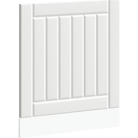 Maison Exclusive - Pannello Lavastoviglie Lucca Bianco in Legno Multistrato
