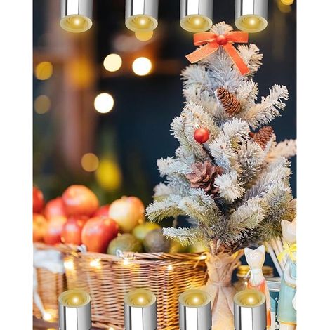 20pcs Mini Lumières LED, Mini LED a Pile, Petite Lampe LED Maison de Poupée, Miniature Lampes Jouets Accessoires pour Décoration de Fête, Construction de Modèles Bricolage(Lumière Blanche Chaude) (1/4)
