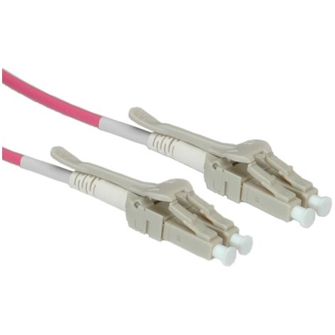 ROLINE Cable Fibra óptica 50µ,OM4,LC/LC,LowL, DC, 10m