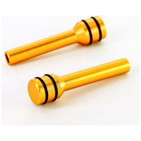 Universeller Türgriff aus Aluminiumlegierung, rostfrei, stilvoller Innengriff, Ersatzstift, goldfarben (1/4)
