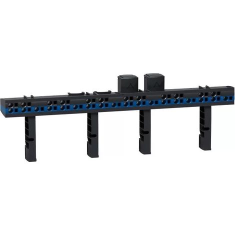 Schneider LVS04012 Linergy fm - quick-connect row distributor - 2p 200a - (multiclip)