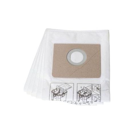 FEIN 31345061010 FLEECE FILTER BAG 25L PK5 (1/2)